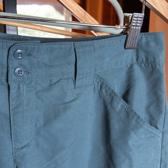 Columbia Women's Saturday Trail II Knee Pant Water & Stain Resistant Teal Size 4 - Picture 4 of 8